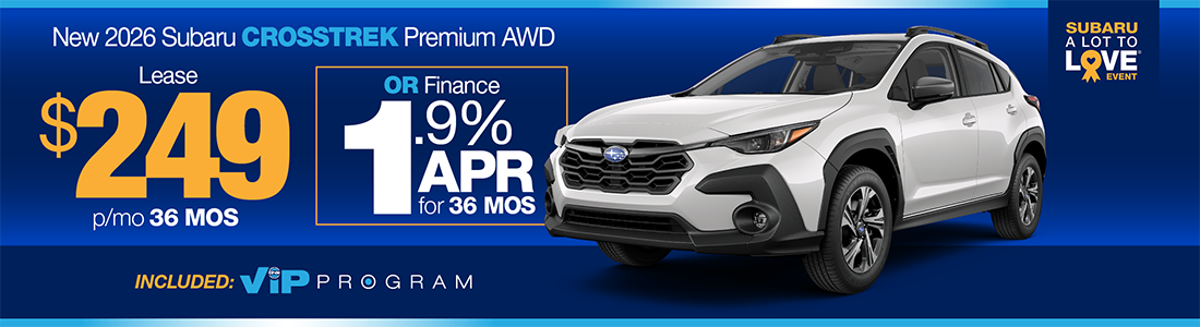 NJ Subaru Dealer Crosstrek Special Offer