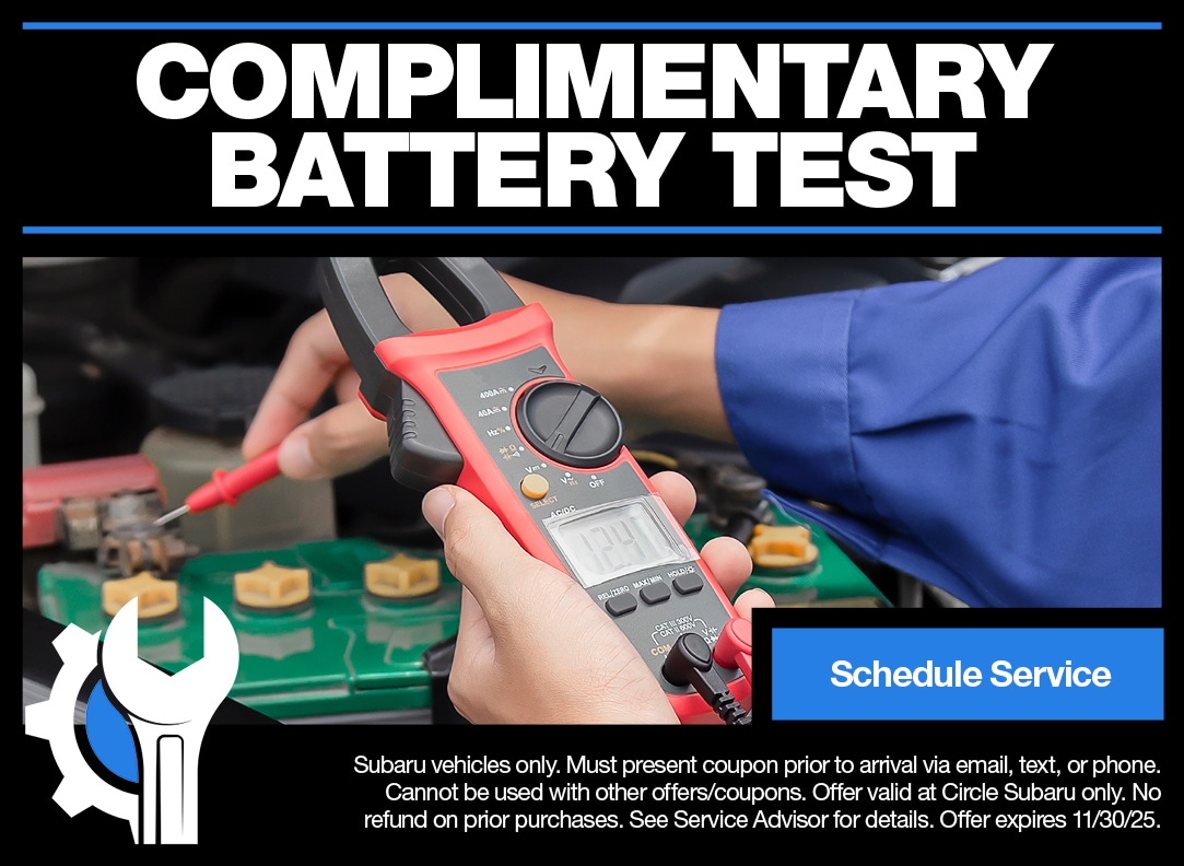 Service Special from Circle Subaru