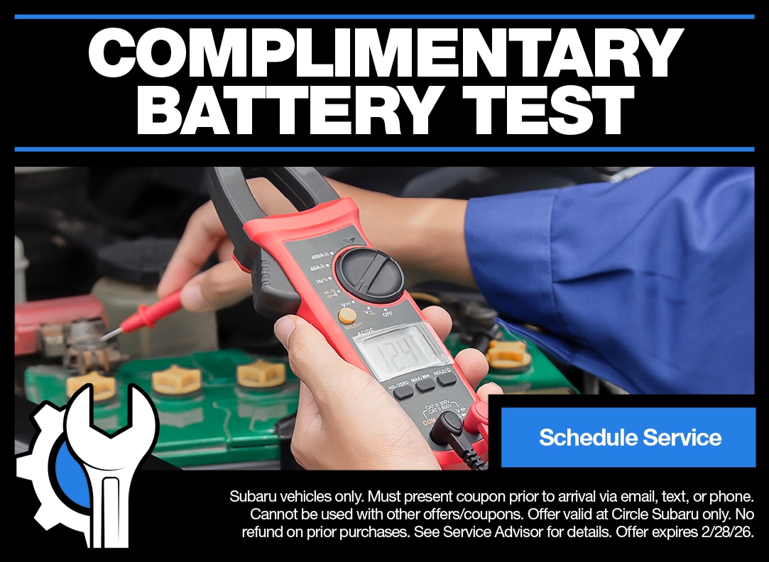 Service Special from Circle Subaru