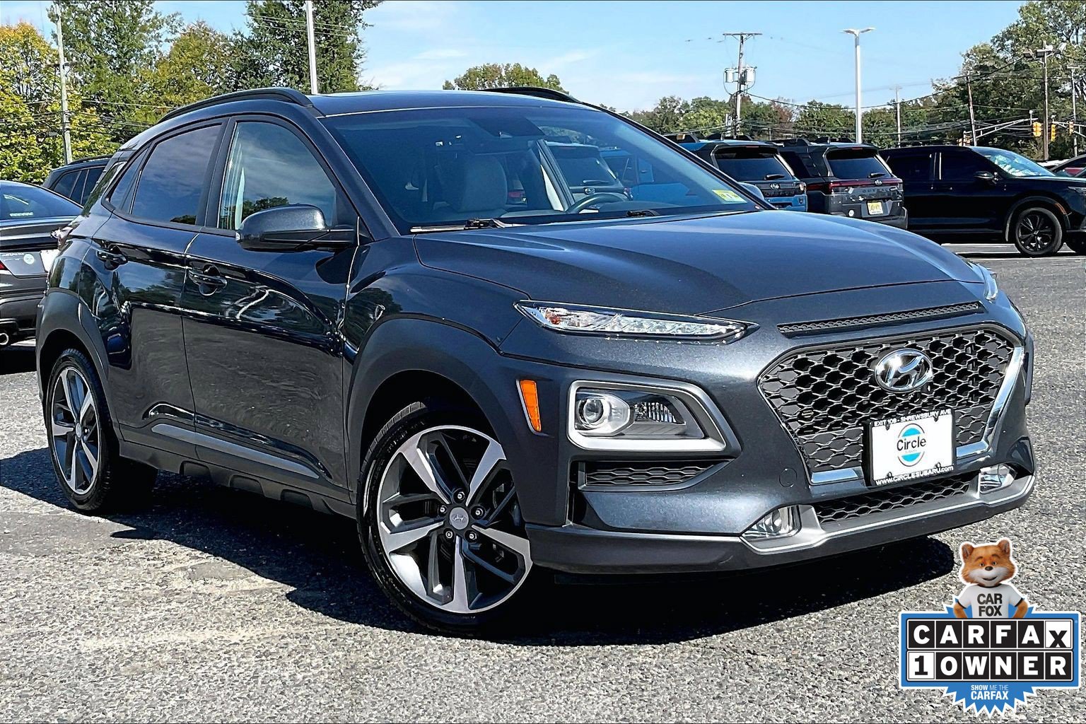 Used 2019 Hyundai Kona Limited with VIN KM8K33A5XKU384369 for sale in Tinton Falls, NJ