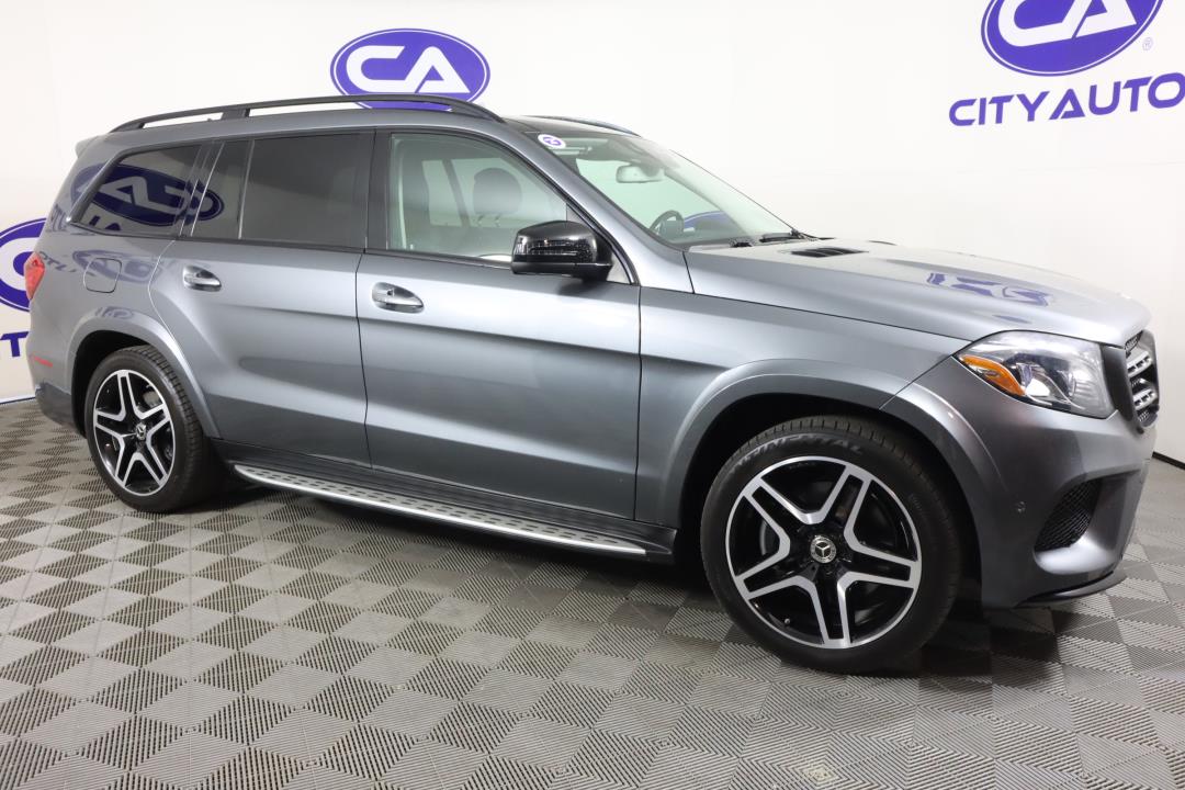 Used 2018 Mercedes-Benz GLS-550 For Sale at City Auto | VIN:  4JGDF7DE5JB005341