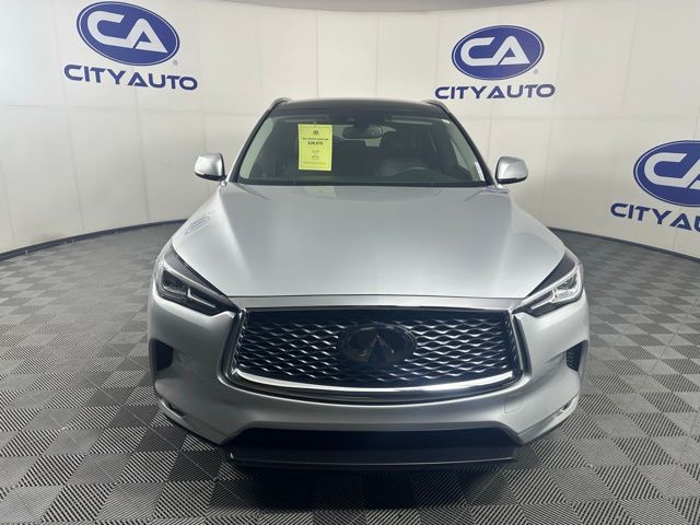 Certified 2021 INFINITI QX50 Luxe with VIN 3PCAJ5BB5MF104455 for sale in Memphis, TN