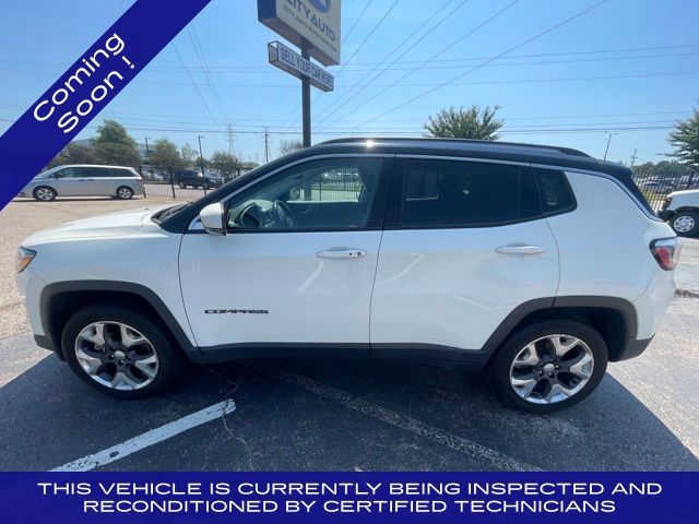 Certified 2019 Jeep Compass Limited with VIN 3C4NJDCB7KT674725 for sale in Memphis, TN