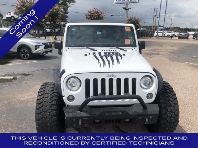 Certified 2018 Jeep Wrangler JK Unlimited Sport S with VIN 1C4BJWDG3JL932158 for sale in Memphis, TN