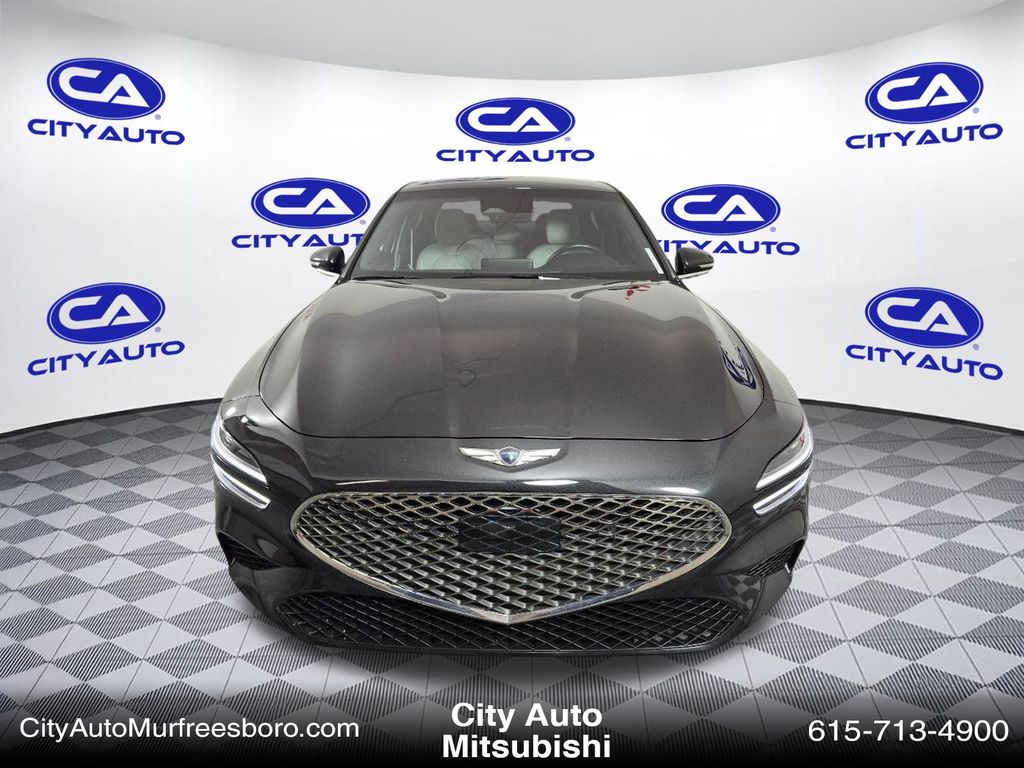 Certified 2023 GENESIS G70 Standard with VIN KMTG34TAXPU132592 for sale in Murfreesboro, TN