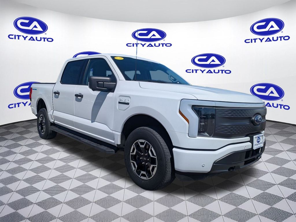 Certified 2022 Ford F-150 Lightning XLT with VIN 1FTVW1EL4NWG04698 for sale in Murfreesboro, TN