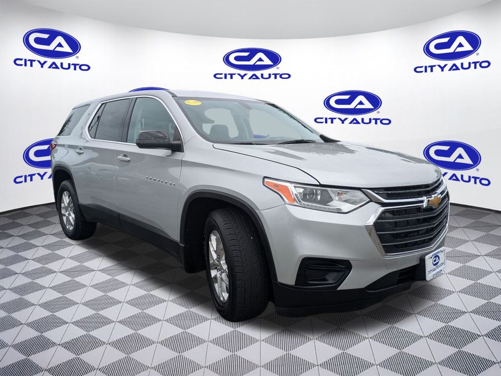 Certified 2021 Chevrolet Traverse LS with VIN 1GNEVFKW4MJ264423 for sale in Murfreesboro, TN