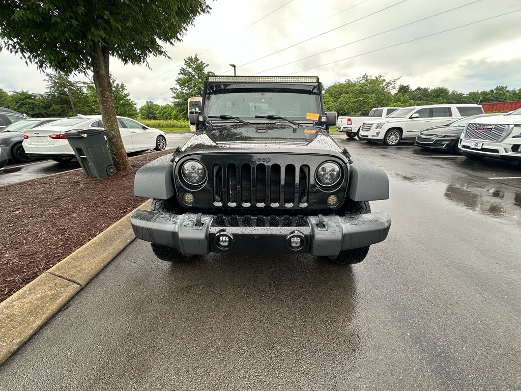Certified 2017 Jeep Wrangler Unlimited Willys Wheeler with VIN 1C4BJWDG9HL603037 for sale in Murfreesboro, TN