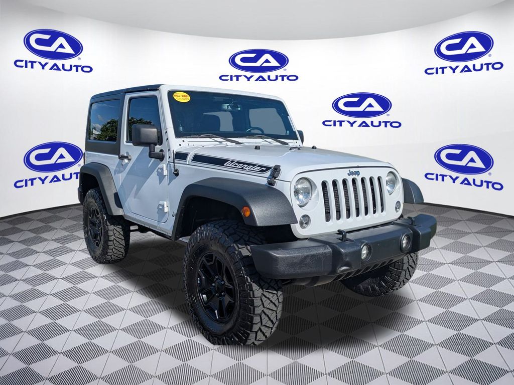 Certified 2014 Jeep Wrangler Sport with VIN 1C4AJWAG5EL187578 for sale in Murfreesboro, TN