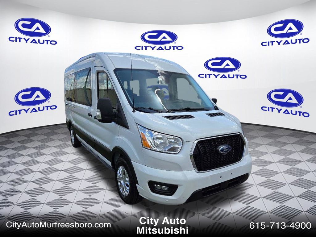 Certified 2021 Ford Transit Passenger Van XLT with VIN 1FBAX2C86MKA03593 for sale in Murfreesboro, TN