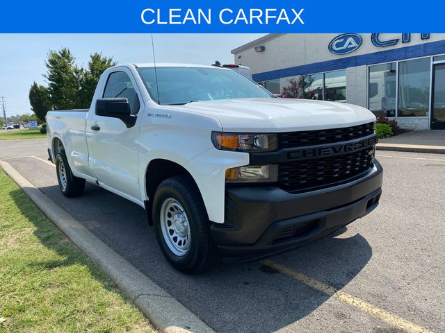 Used 2021 Chevrolet Silverado 1500 Work Truck with VIN 3GCNWAEH2MG191818 for sale in Memphis, TN