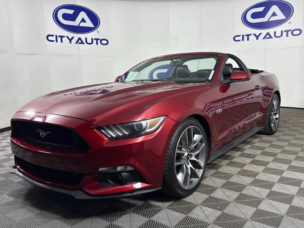 Certified 2016 Ford Mustang GT Premium with VIN 1FATP8FF8G5207645 for sale in Memphis, TN
