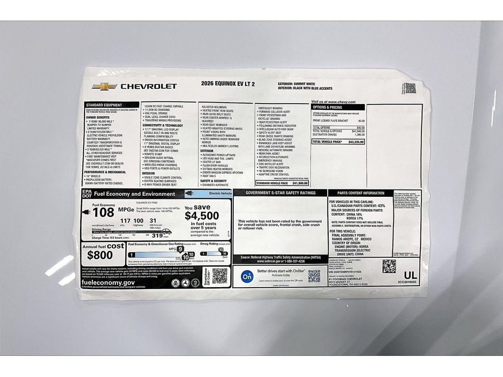 2026 Chevrolet Equinox EV 2LT - Photo 17
