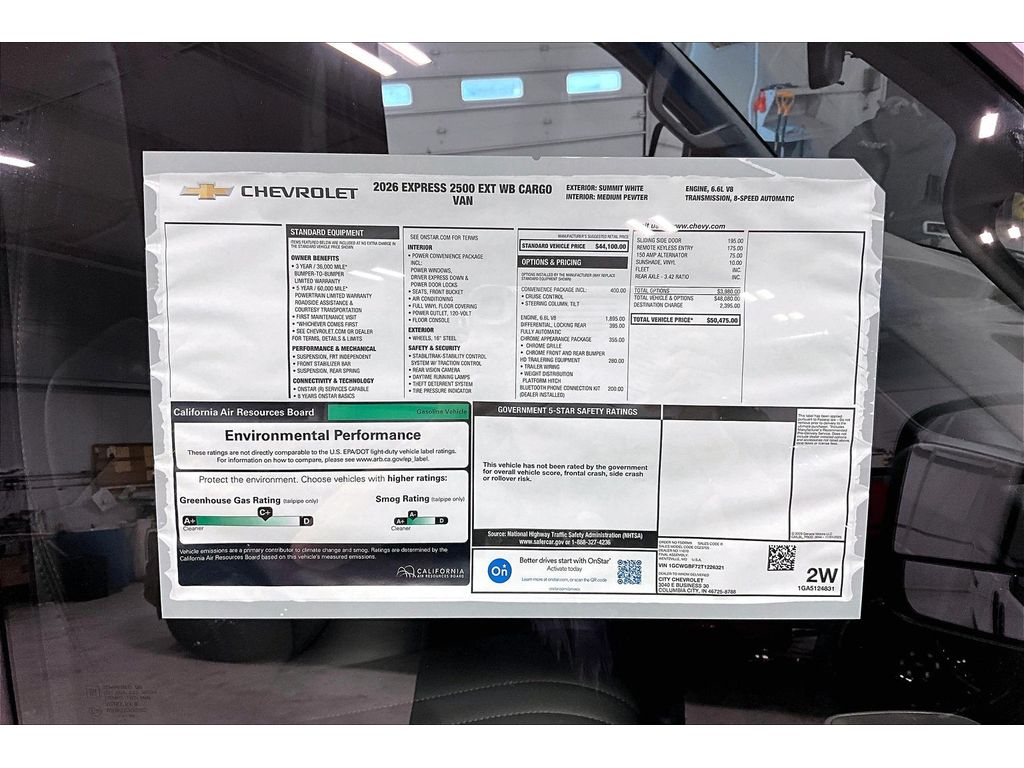 2026 Chevrolet Express Cargo Work Van - Photo 16