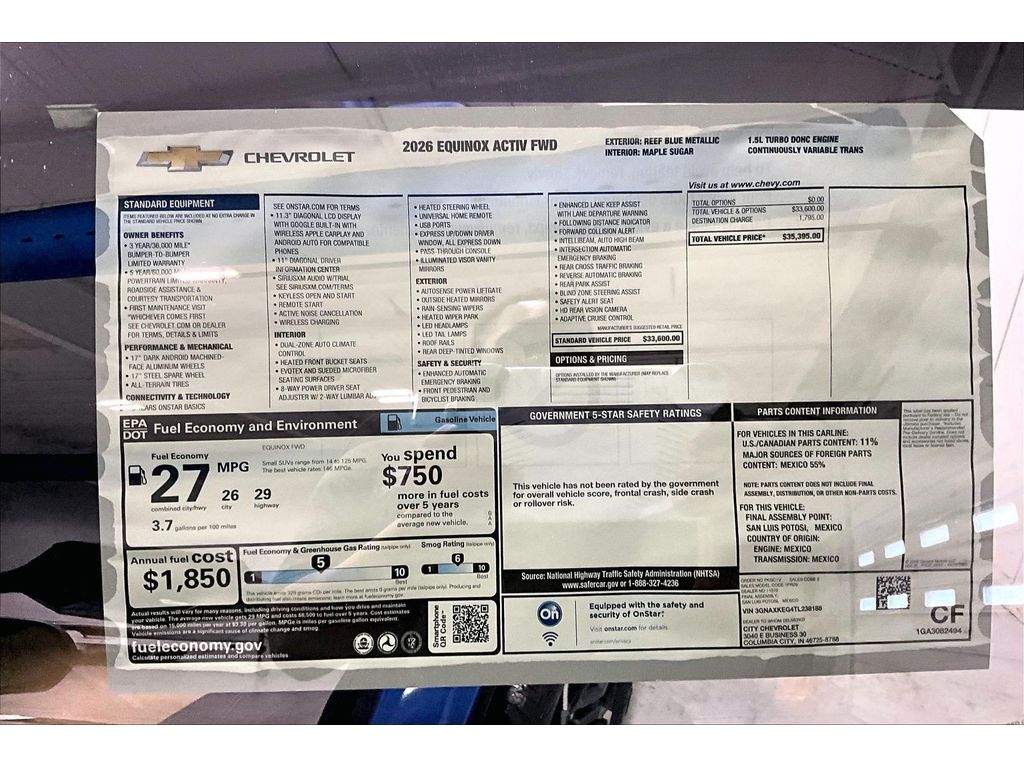 2026 Chevrolet Equinox ACTIV - Photo 17