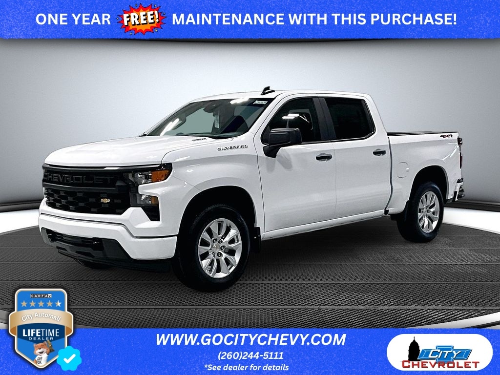 New 2026 Chevrolet Silverado 1500 Custom Truck