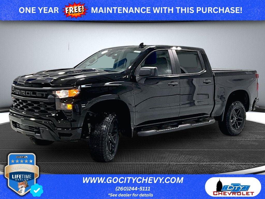 New 2026 Chevrolet Silverado 1500 Custom Trail Boss Truck
