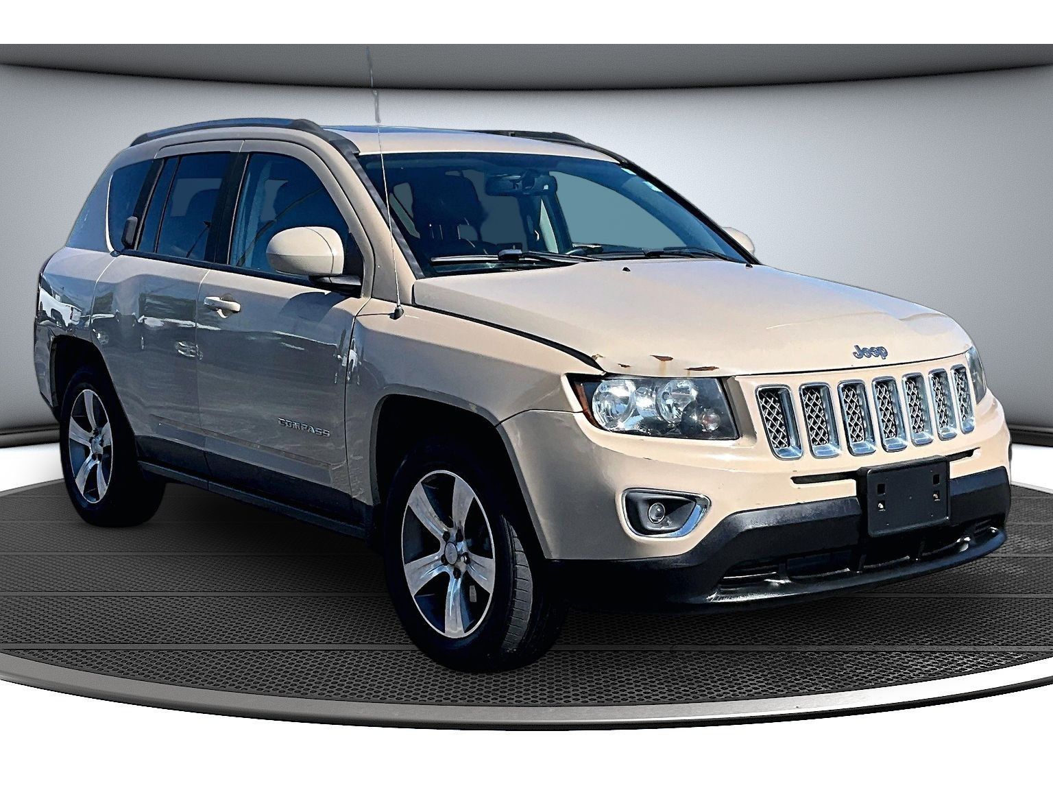 Used 2017 Jeep Compass High Altitude with VIN 1C4NJDEB6HD101360 for sale in Columbia City, IN