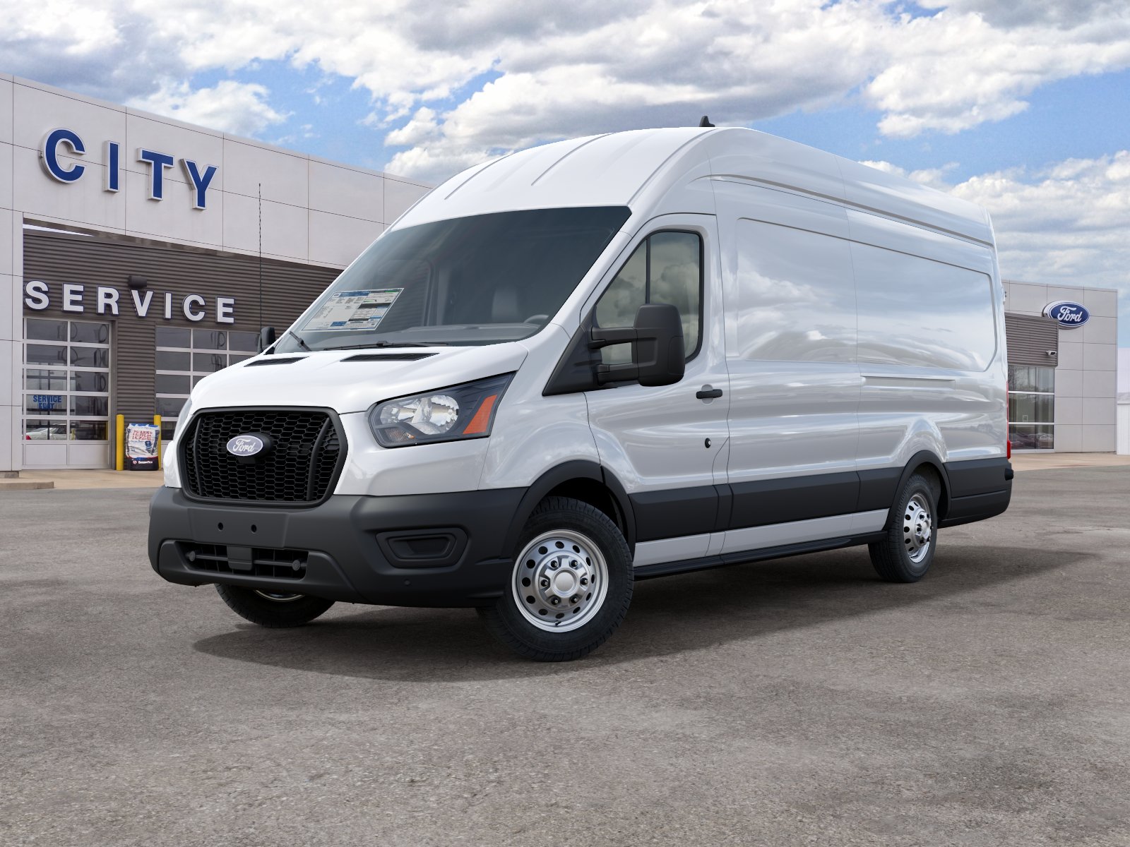 New 2027 Ford Transit Van Base w/9,950 lb. Gvwr Extended Cargo Van
