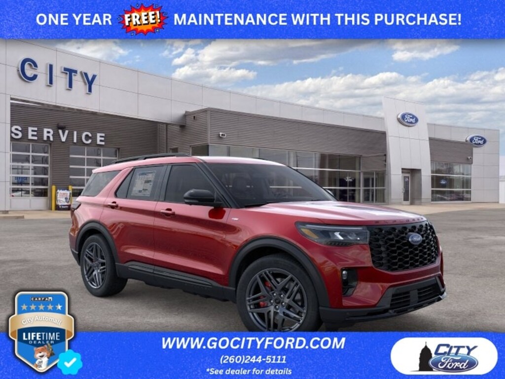 New 2026 Ford Explorer ST-Line Sport Utility