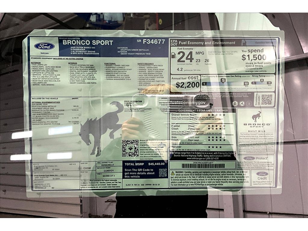 2025 Ford Bronco Sport Outer Banks - Photo 17