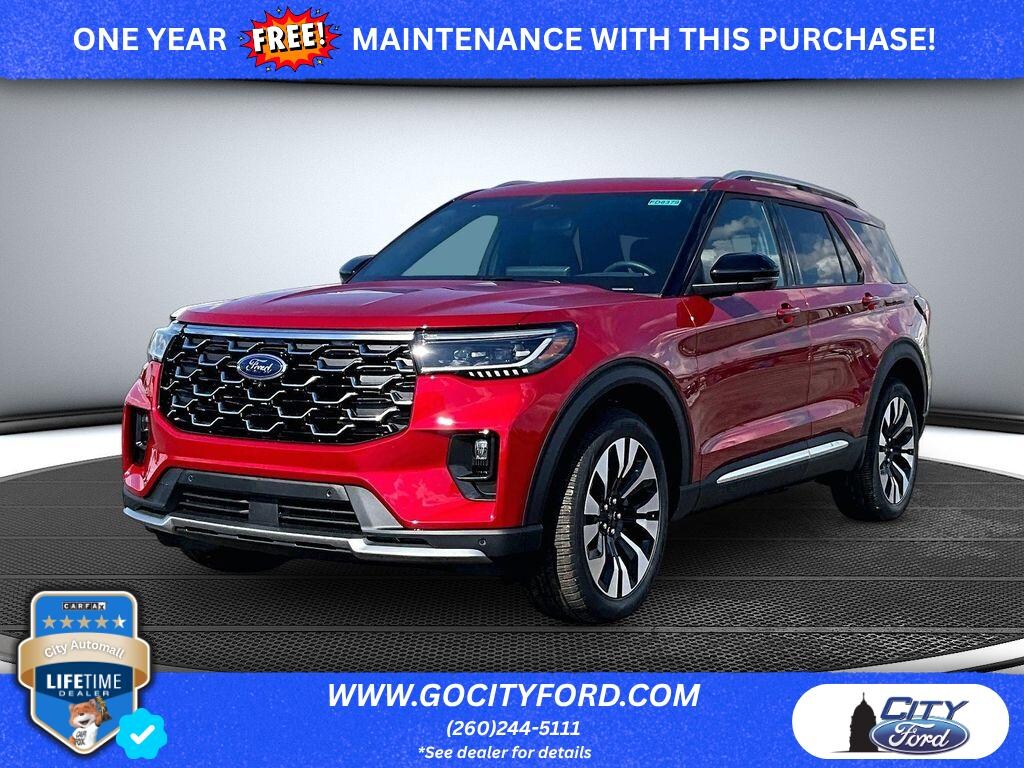 New 2026 Ford Explorer Platinum Sport Utility