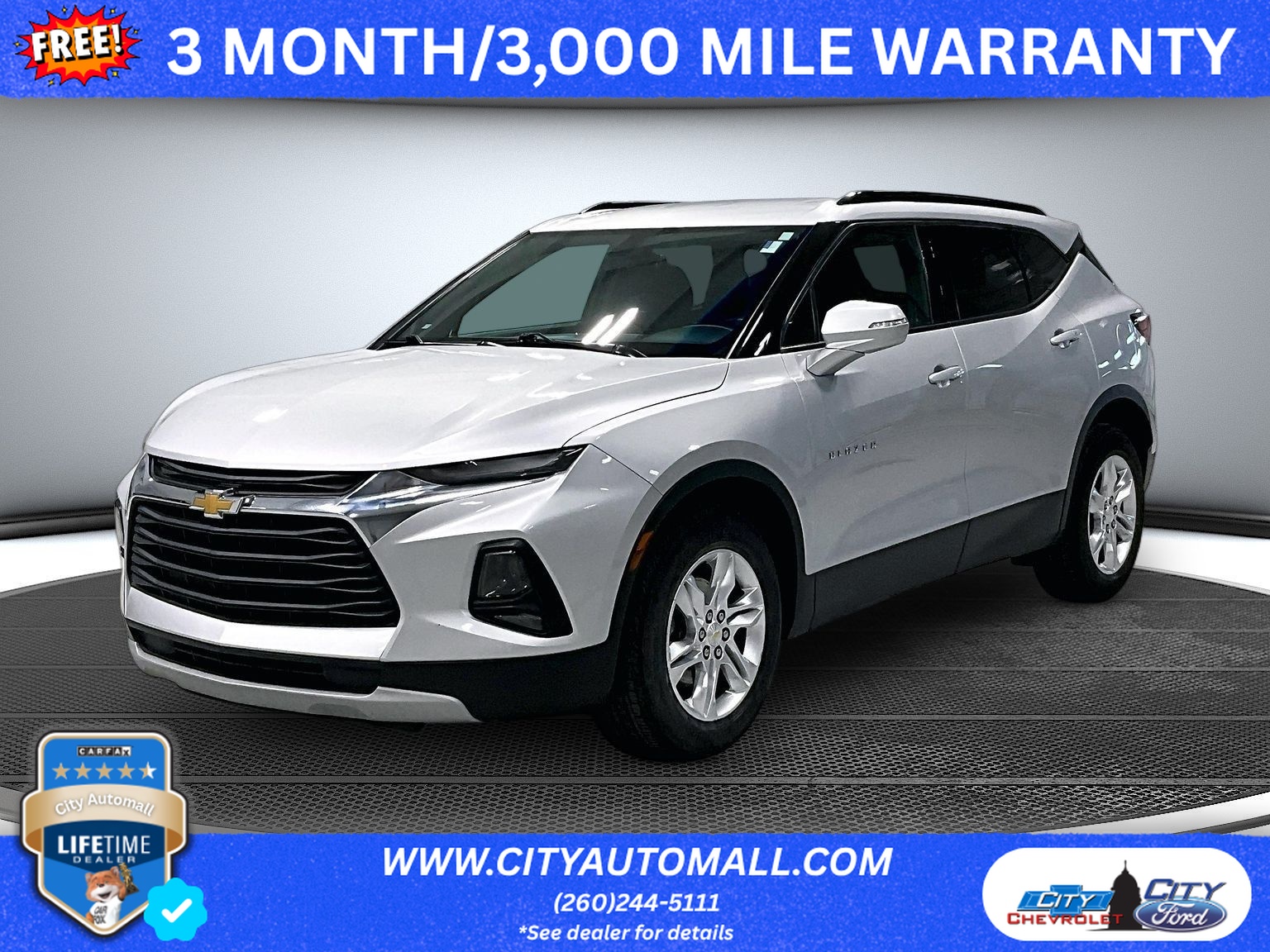 Used 2019 Chevrolet Blazer Base w/2LT Sport Utility