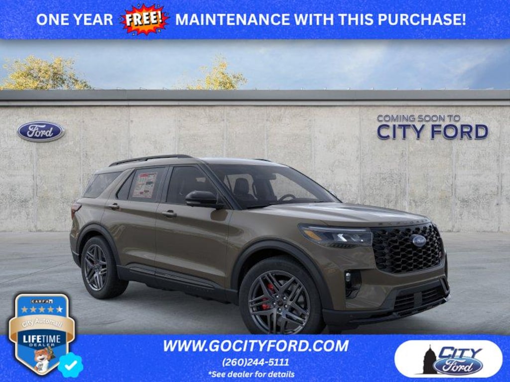 New 2026 Ford Explorer ST Sport Utility