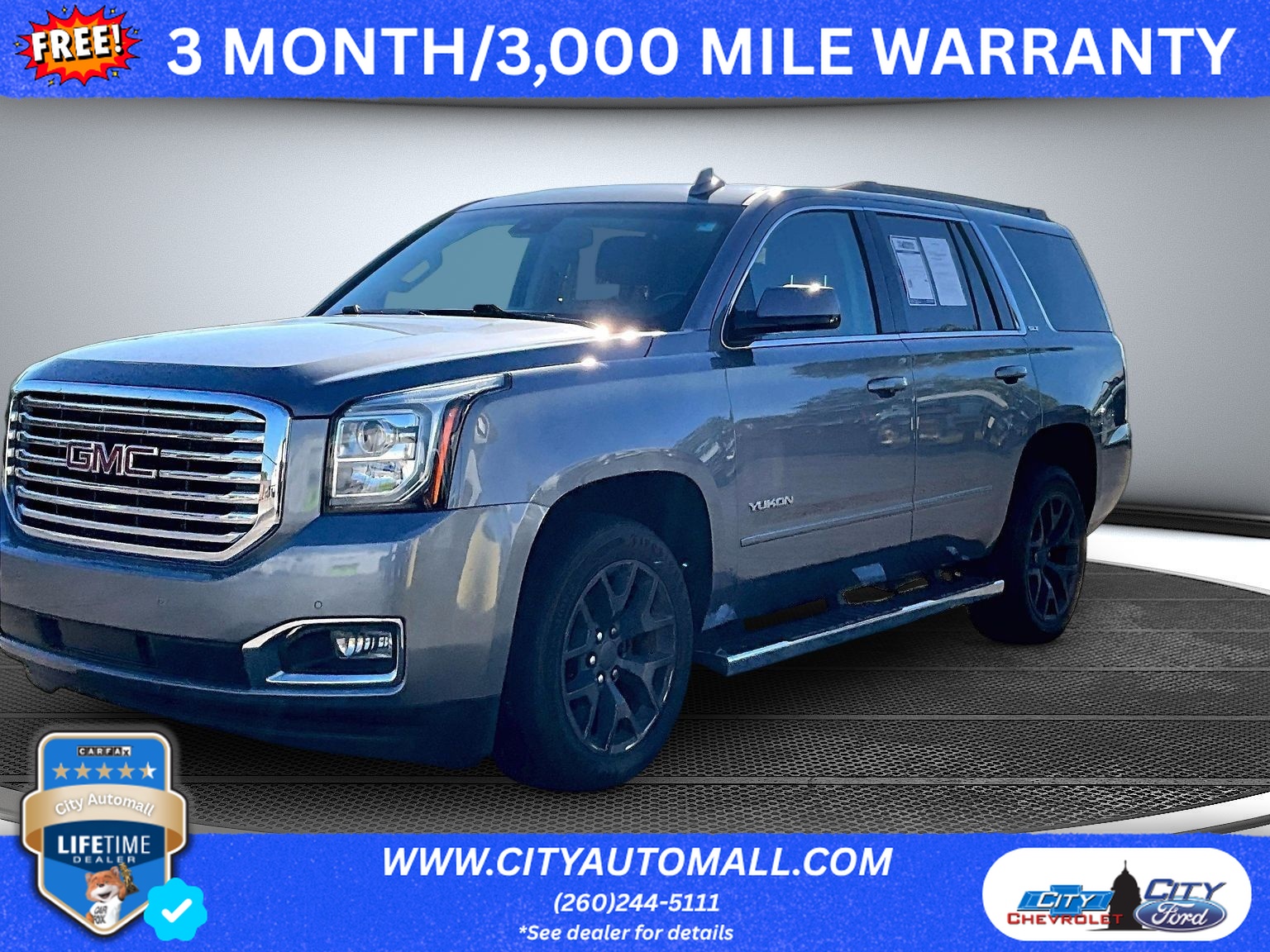 Used 2019 GMC Yukon 1500 SLT Sport Utility