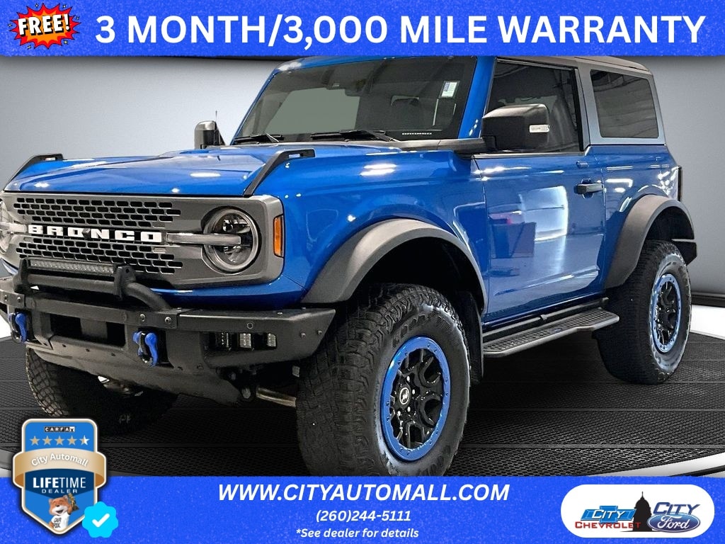 Certified 2023 Ford Bronco Advanced Badlands Sport Utility