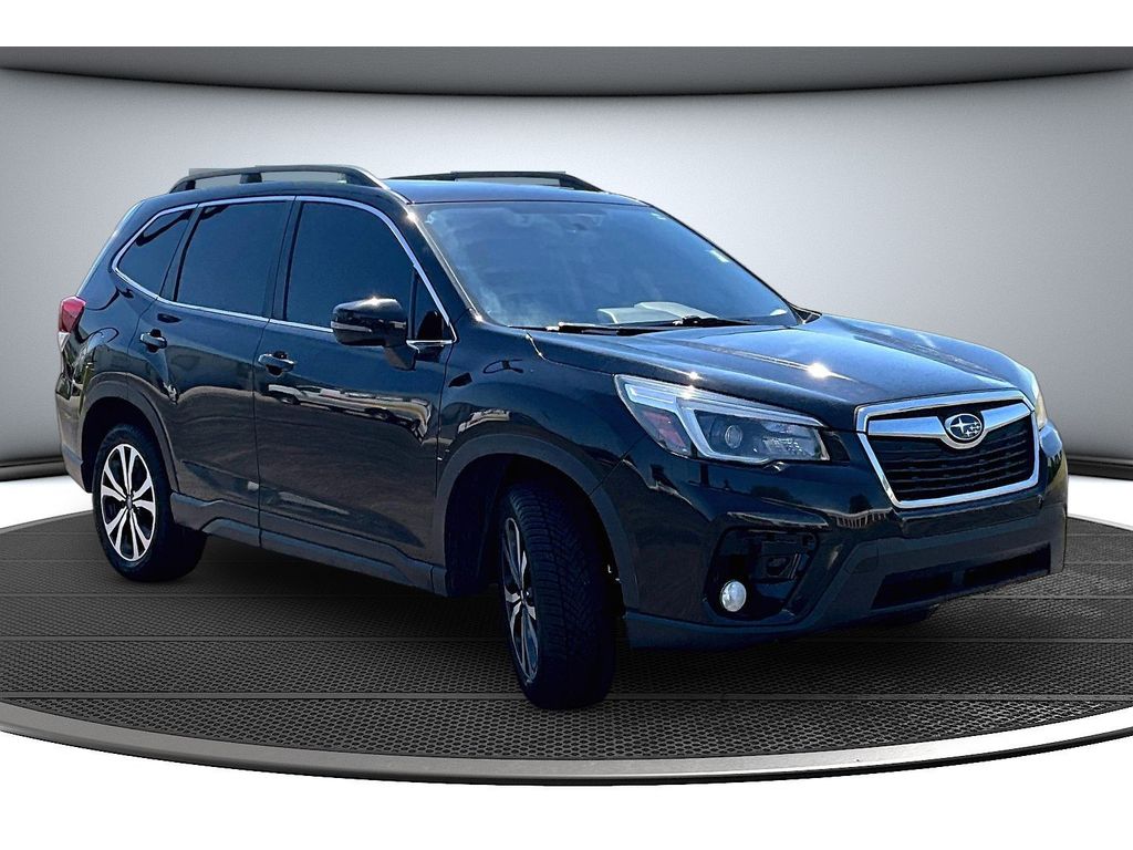 Used 2021 Subaru Forester Limited with VIN JF2SKAUCXMH509552 for sale in Columbia City, IN