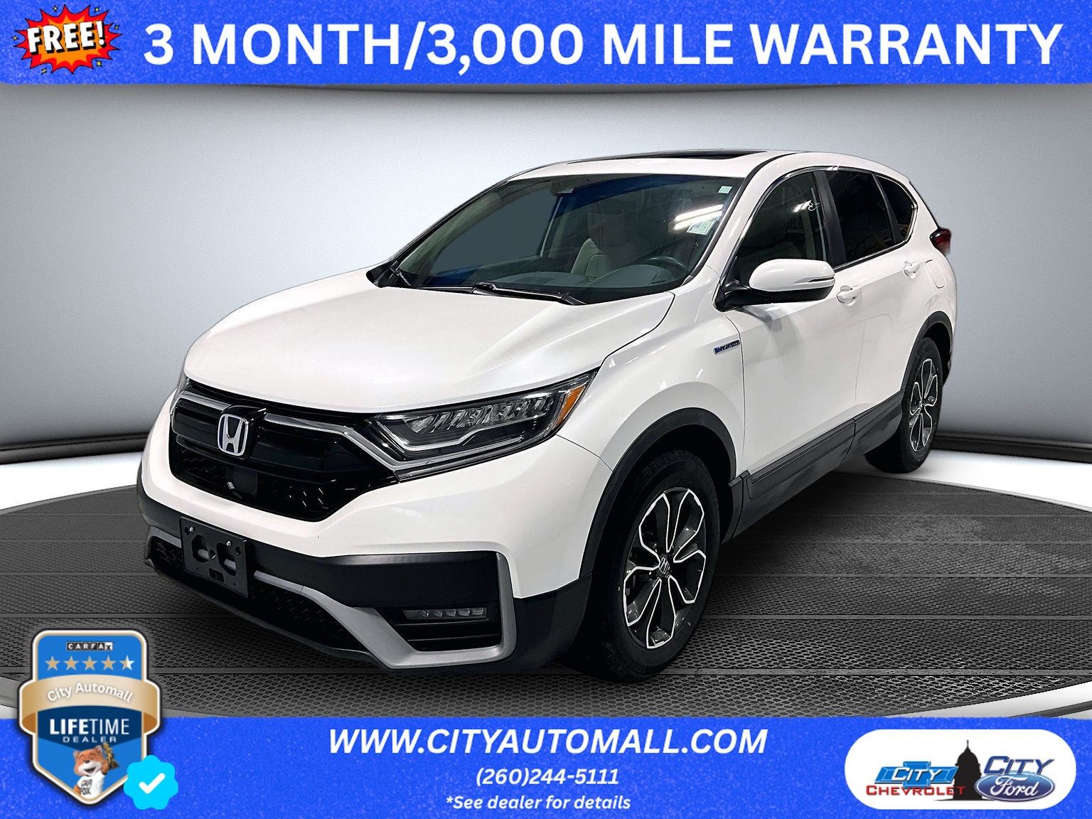 Used 2021 Honda CR-V Hybrid EX Sport Utility