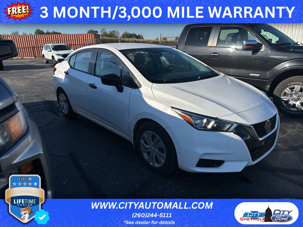 Used 2020 Nissan Versa S Sedan