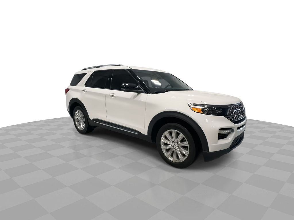 Used 2022 Ford Explorer Limited with VIN 1FM5K8FW4NNA09347 for sale in Columbia City, IN