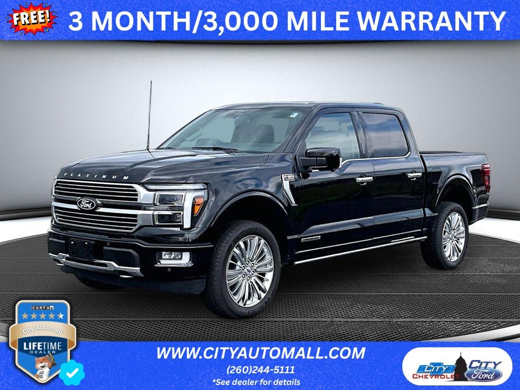 Certified 2024 Ford F-150 Platinum Crew Cab