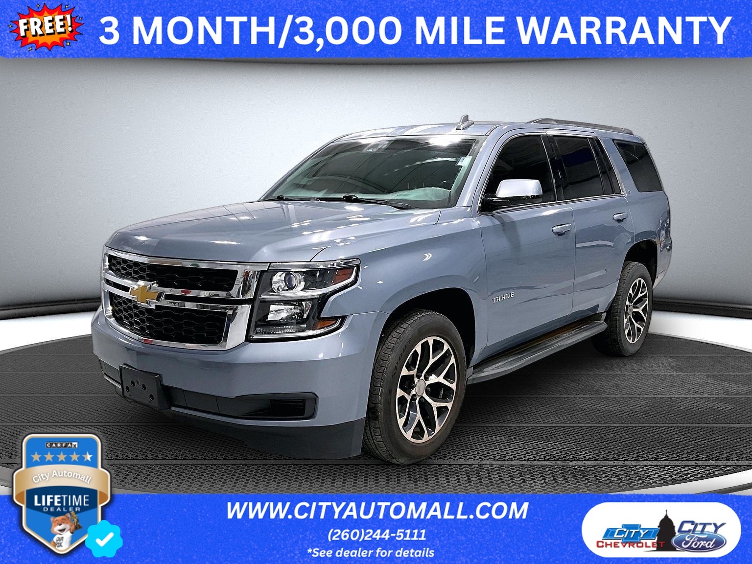 Used 2016 Chevrolet Tahoe LT Sport Utility