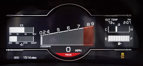 Digital Instrument Cluster