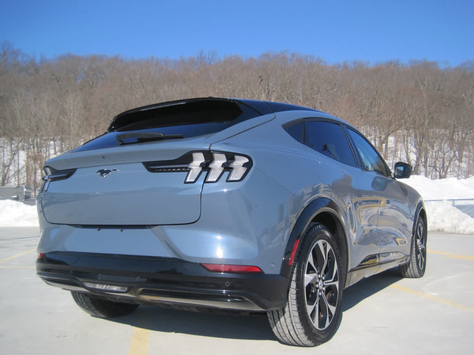 Used 2023 Ford Mustang Mach-E Premium AWD with VIN 3FMTK3SU8PMA33646 for sale in Belmont, MA