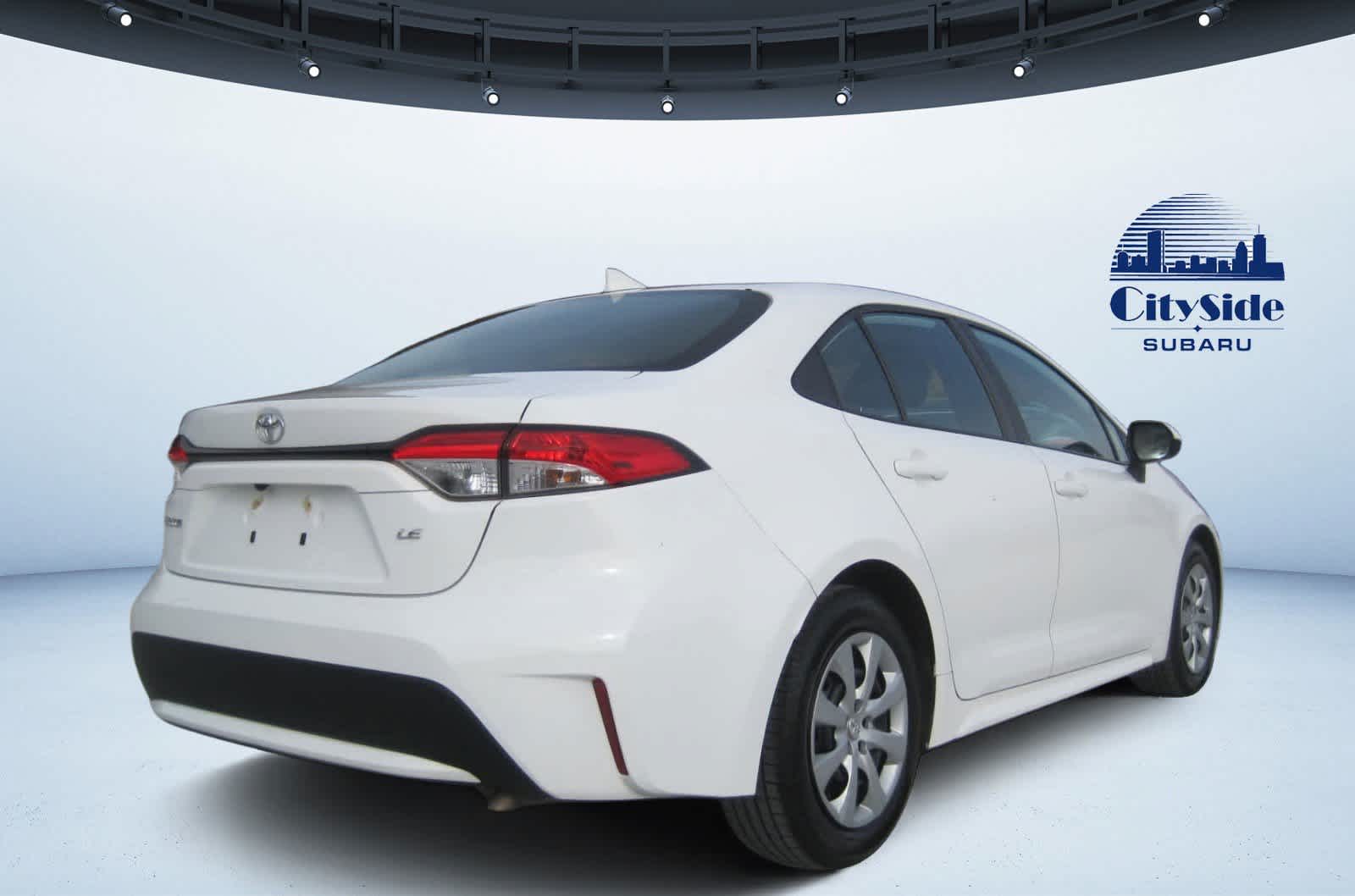 Used 2020 Toyota Corolla LE with VIN 5YFEPRAE9LP143166 for sale in Belmont, MA