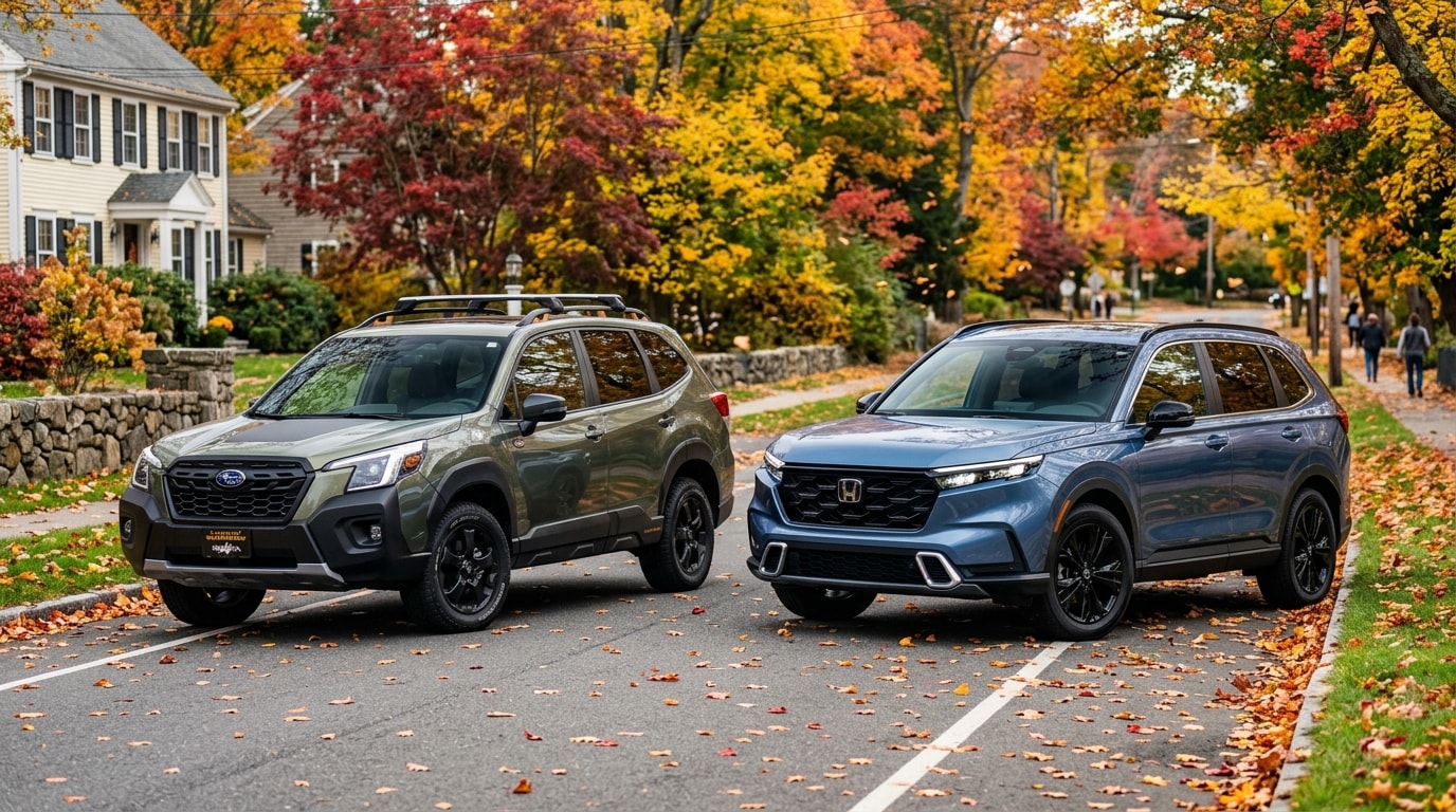 How Does the 2026 Subaru Forester Compare to the 2026 Honda CR-V