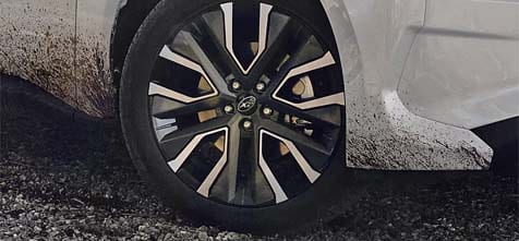 20-inch alloy wheels