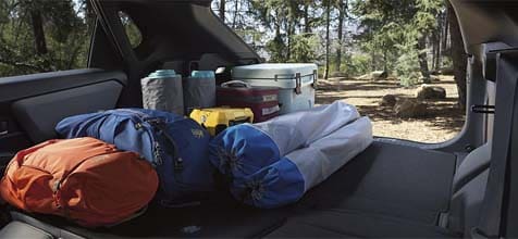 adventure-ready cargo space