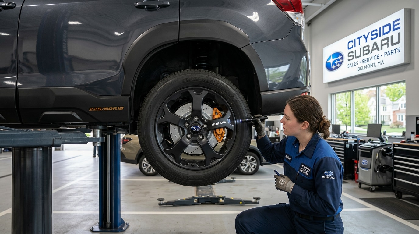 Maintaining Stopping Power with 2026 Subaru Forester Brake Service