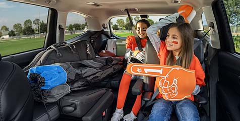 a versatile 3-row family suv for adventure