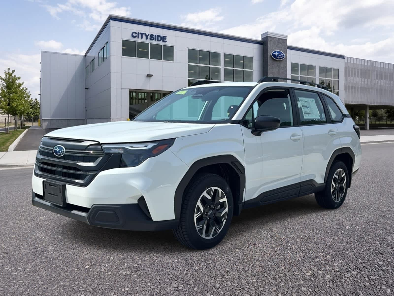 Crystal White Pearl 2026 Subaru Forester SUV / Crossover All-Wheel Drive Continuously Variable Transmission