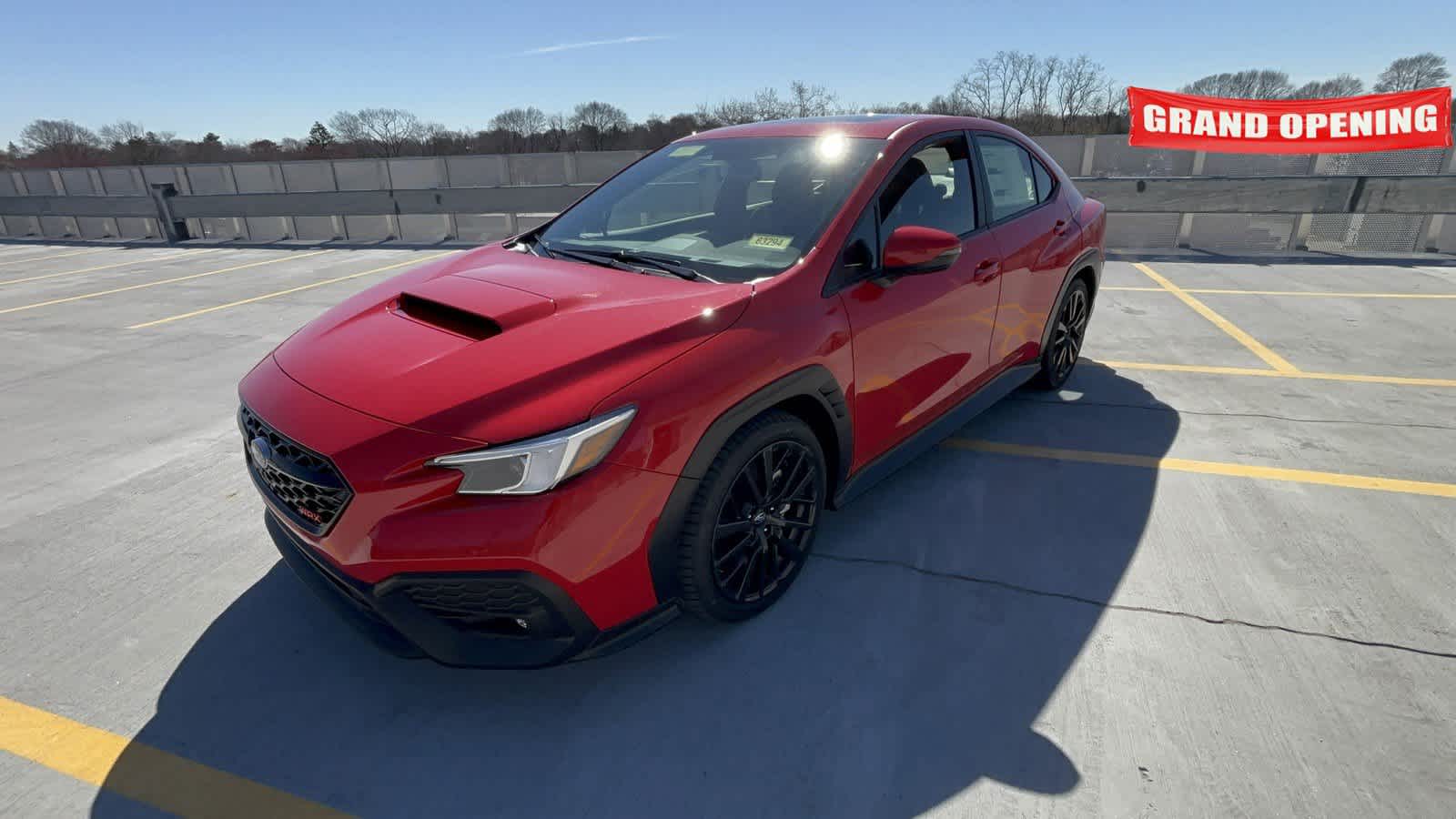 Ignition Red 2026 Subaru WRX Limited AWD Sedan All-Wheel Drive Continuously Variable Transmission