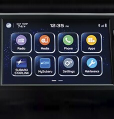 SUBARU STARLINK MULTIMEDIA WITH STANDARD 