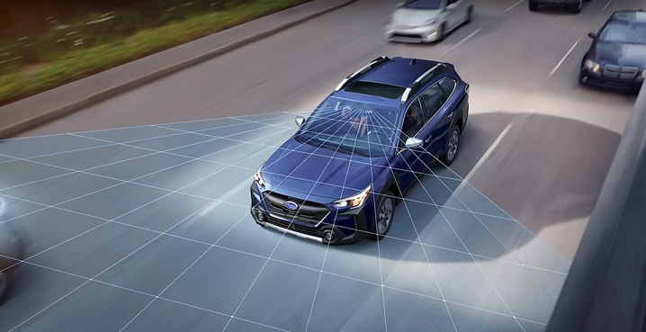 standard eyesight driver assist technology