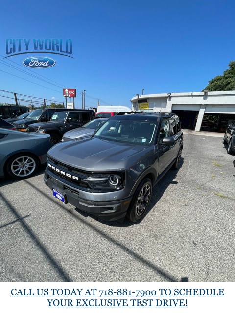 Certified 2021 Ford Bronco Sport Outer Banks with VIN 3FMCR9C60MRB19661 for sale in Bronx, NY