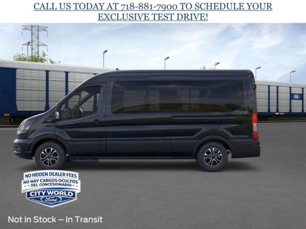 New 2026 Ford Transit Commercial Passenger Van XLT VAN